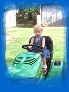 Ryann trucking all by himself!